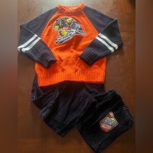 Y2K Scooby-Doo Sweater & Pant Set Pittsburgh Steelers #39